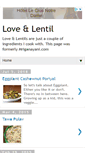 Mobile Screenshot of loveandlentil.com